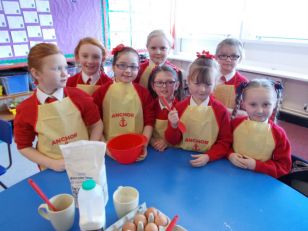 Pancake Tuesday in Primary Four