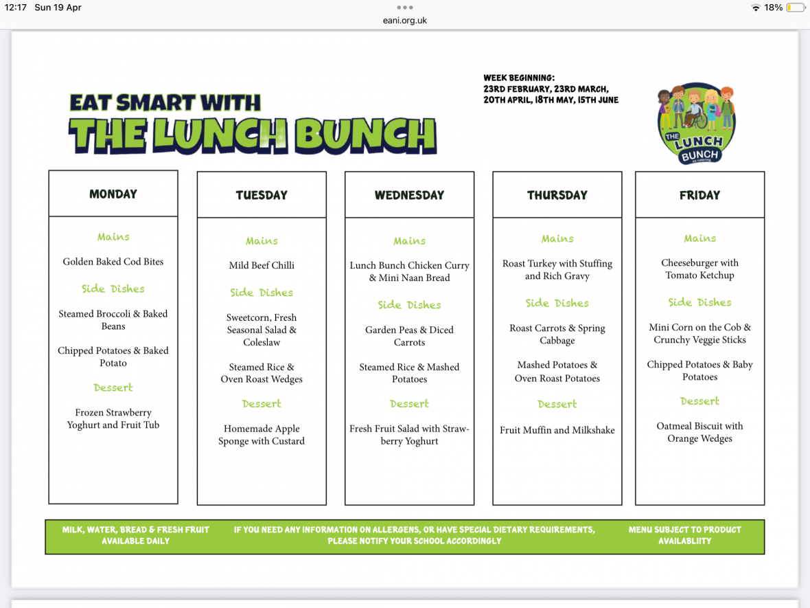 Canteen menu3