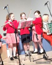 ‘Cairde' Holy Cross Girls' Traditional Group perform at the Open Arts Space in Royal Avenue!
