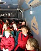 Primary Seven Visit the Water Bus