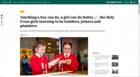 Holy Cross Girls\' Have Made the Headlines! 