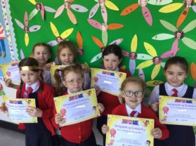Super Me artwork published in YoungWriters book!