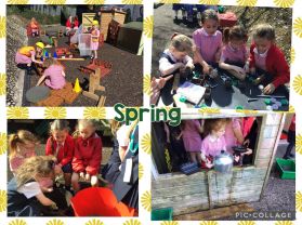 Spring Forest Schools in the Foundation Stage