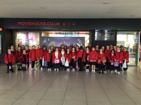 Cinema trip for our accelerated reader and freckle stars!
