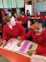 Getting ready for our bun sale 