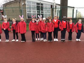 Primary Five\'s Hop Olympics 