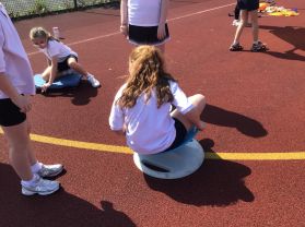 Primary Six at Play 