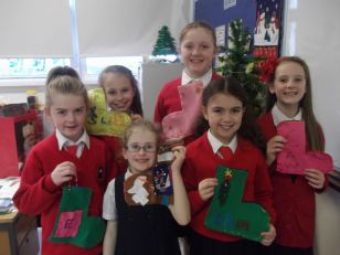 Christmas Craft in Primary 5